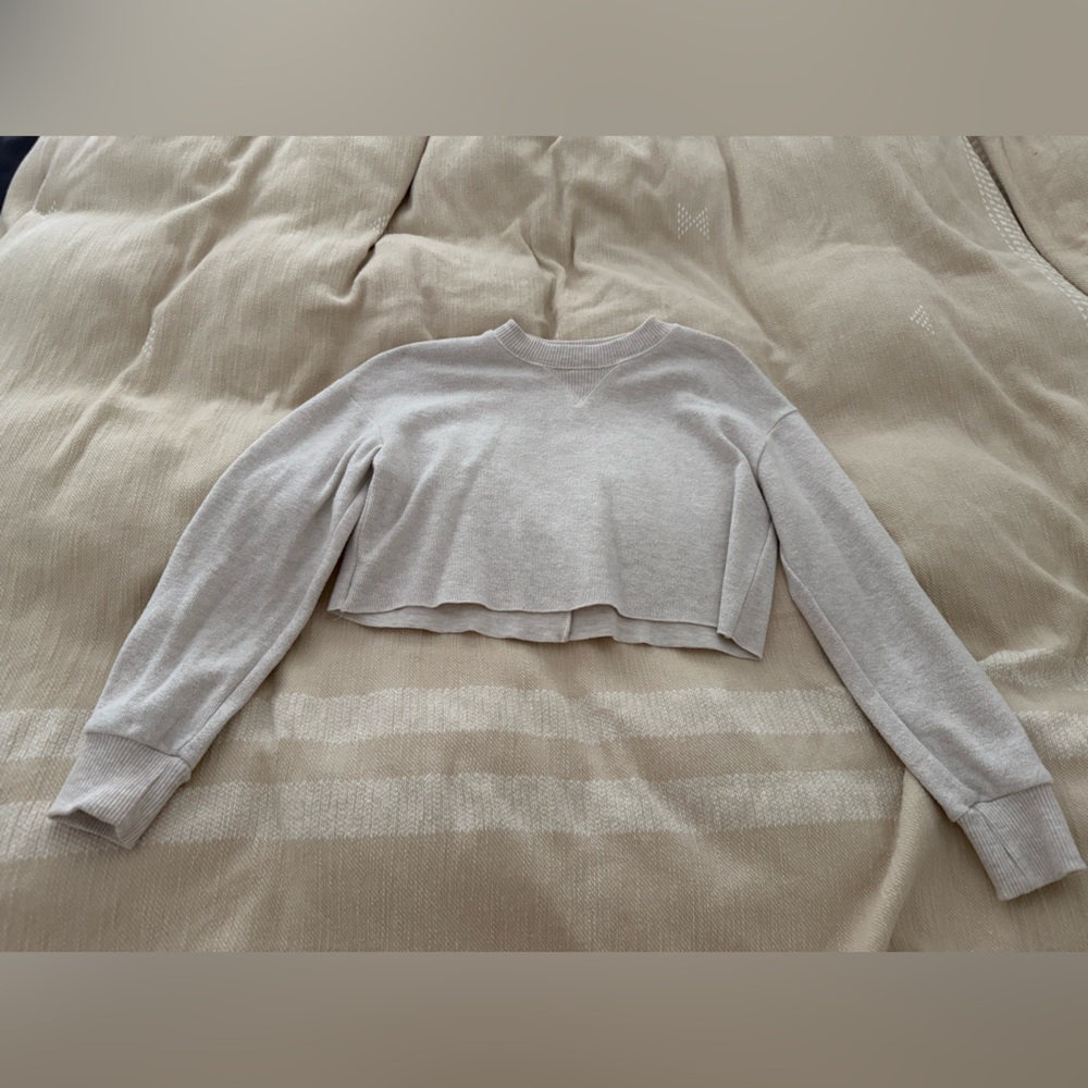 Semi Cropped Zara Long Sleeve Size Small